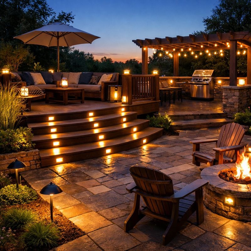 Deck & Patio lighting